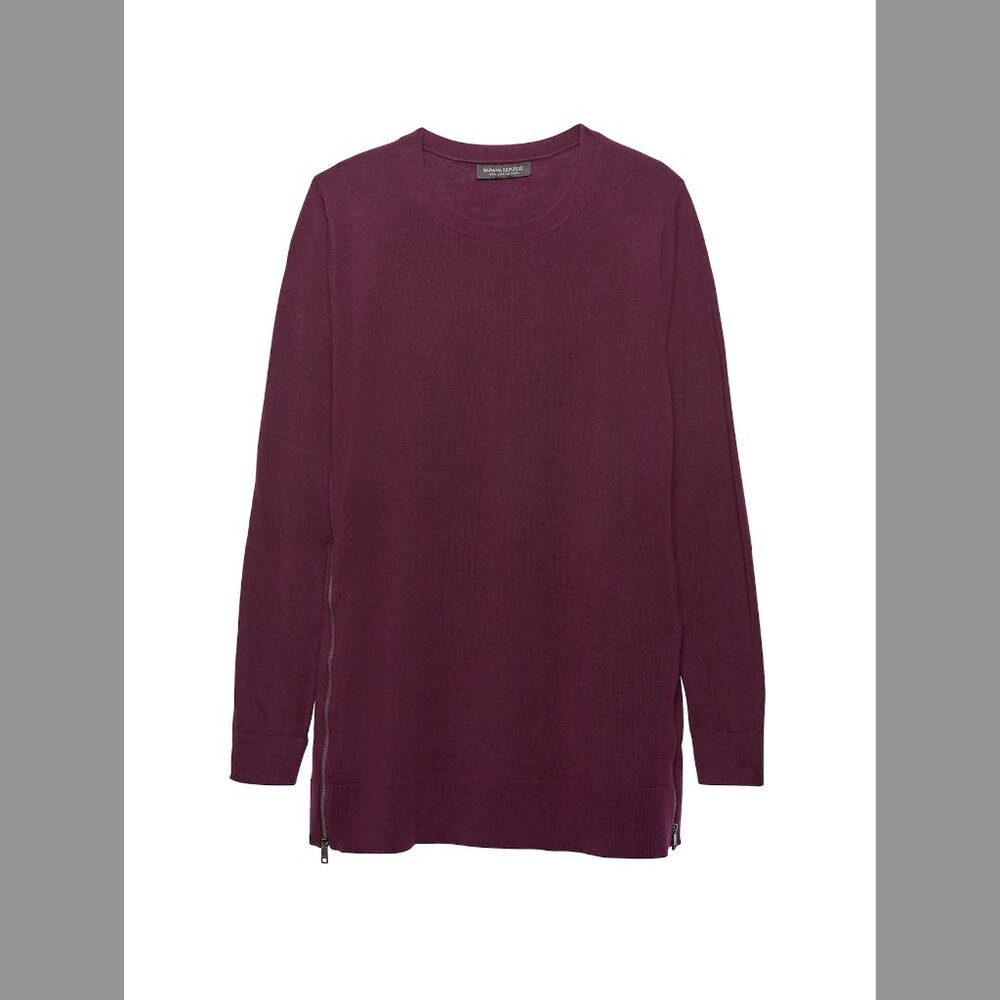 Banana Republic Washable Merino Tunic Sweater NWT